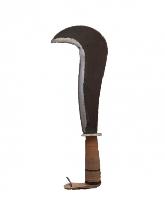 RONCOLA SOLITA MANICO CUOIO CM. 28